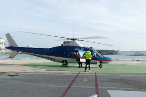 helicóptero Barcelona